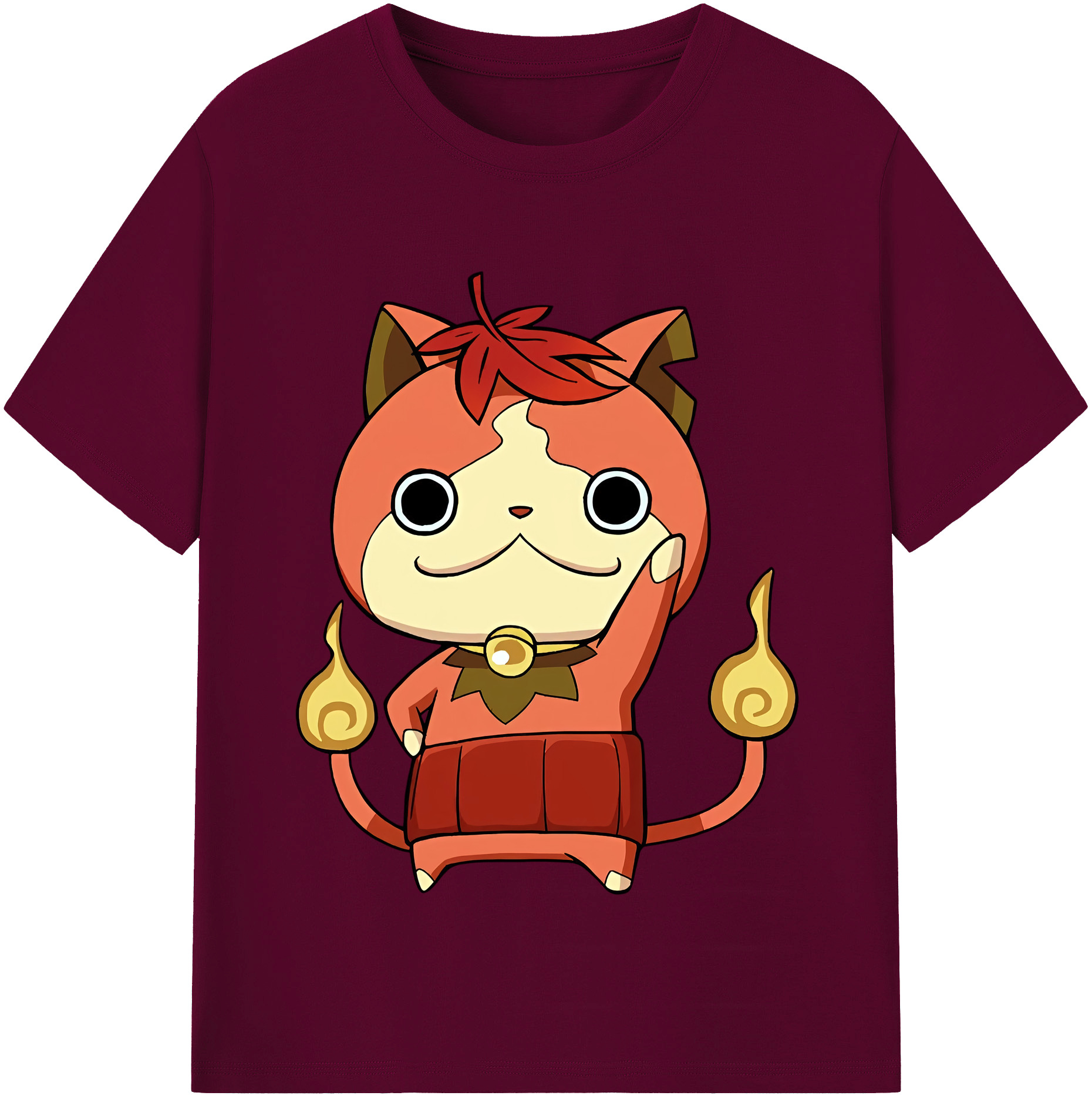 （画像用） 妖怪ウォッチ Yo-kai Watch レディースカジュアルプリントTシャツ（綿100％）